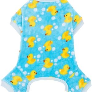 NEW DOG DUCKY PAJAMAS ONESIE